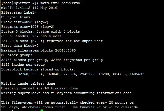 Linux VPS挂载硬盘教程