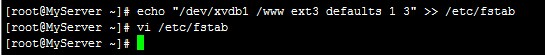 Linux VPS挂载硬盘教程