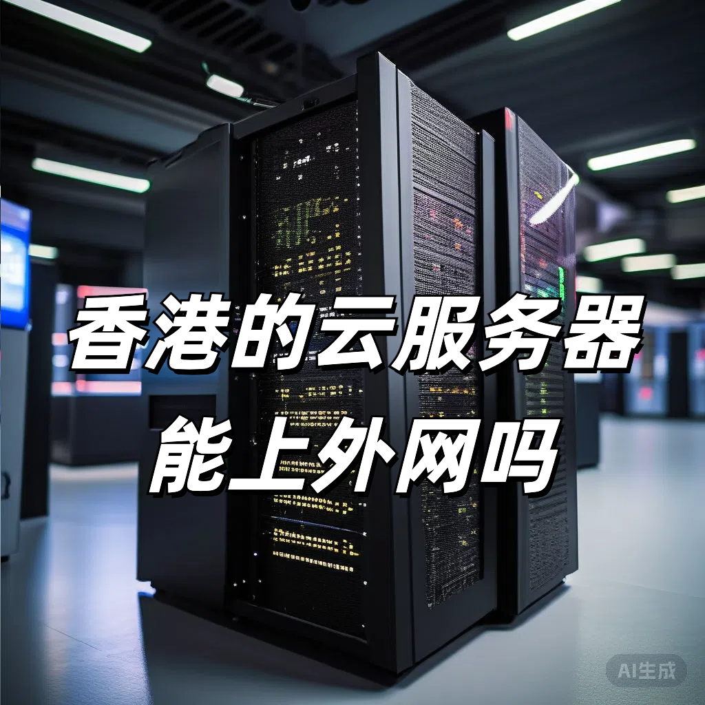 香港的云服务器能上外网吗
