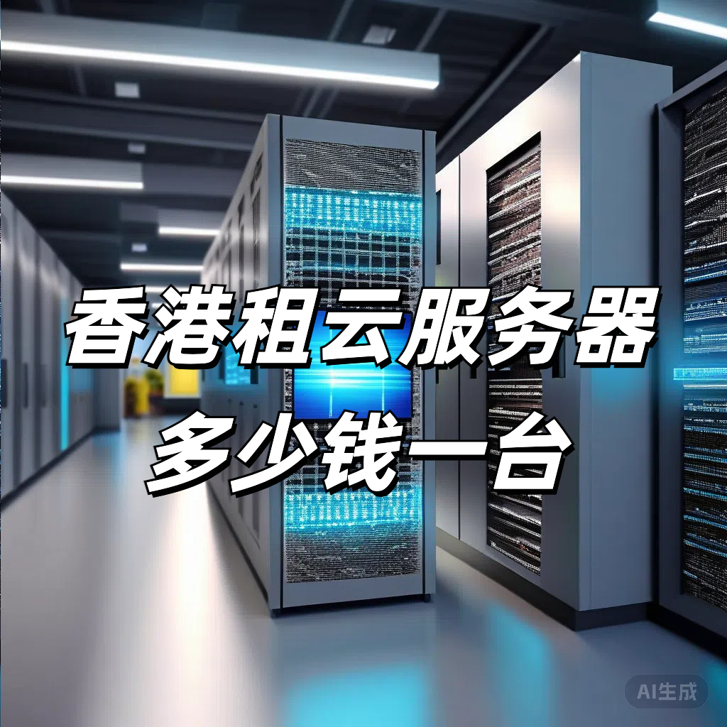 香港租云服务器多少钱