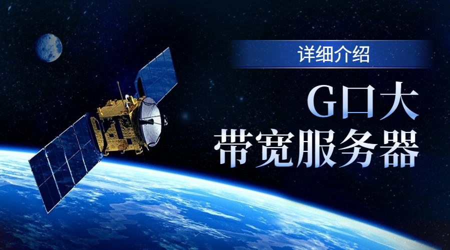 G口大带宽服务器详细介绍