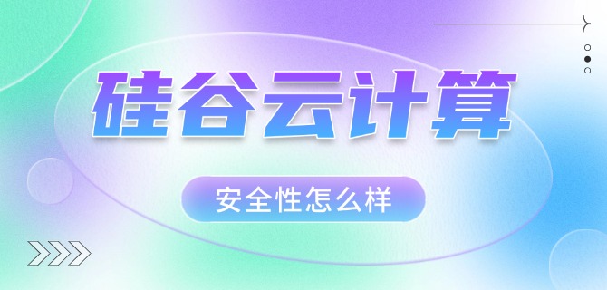硅谷云计算的安全性怎么样