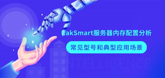 RakSmart服务器内存配置分析:常见型号和典型应用场景